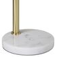 Renwil Daleela Floor Lamp in Plated Brushed Gold and White, , large