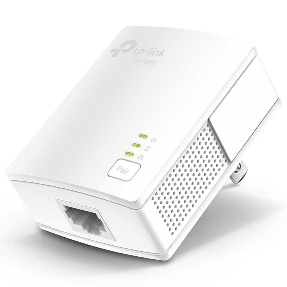 TP-LINK AV1000 Gigabit Powerline Starter Kit in White, , large