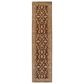 Surya Caesar 3" x 12" Dark Brown, Beige, Rust, Navy, Mustard and Light Olive Runner, , large