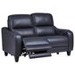 Ashley Mercomatic Power Reclining Loveseat with Adjustable Headrest in Ocean, , large