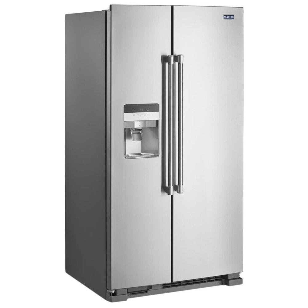 Maytag 25 Cu. Ft. Side By Side Refrigerator in Stainless Steel, , large
