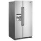 Maytag 25 Cu. Ft. Side By Side Refrigerator in Stainless Steel, , large