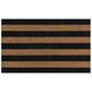 Momeni Erin Gates Park PAR-2 1"6" x 2"6" Black Door Mat, , large