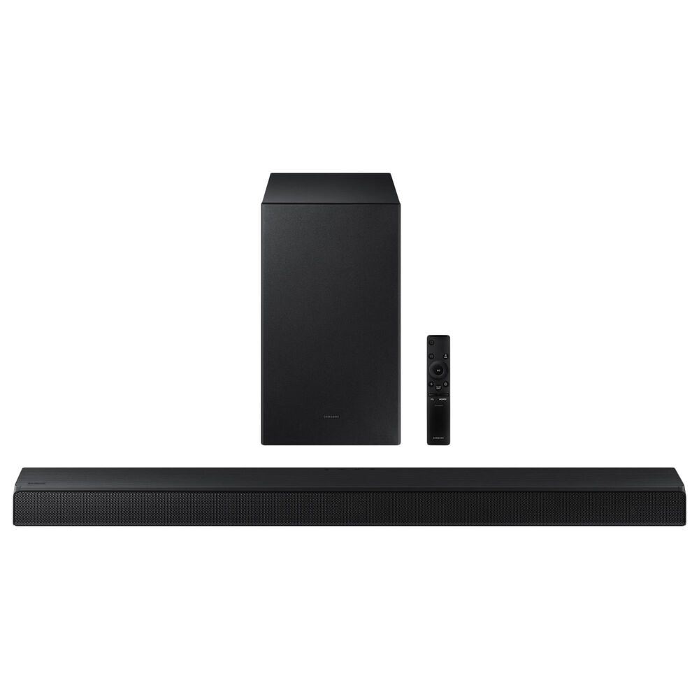 Samsung 2.1 Channel 410W Sound Bar with Wireless Subwoofer in Black, , large
