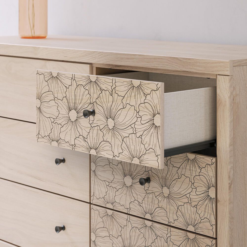 Ashley Arloster 6-Drawer Dresser in Tan, , large