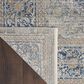 Nourison Starry Nights STN07 10" x 13" Blue Area Rug, , large