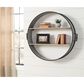 Ashley Eirny Wall Shelf in Antique Gray and Natural, , large