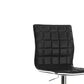Pacific Landing Adjustable Waffle Bar Stool in Black - Set of 2, , large