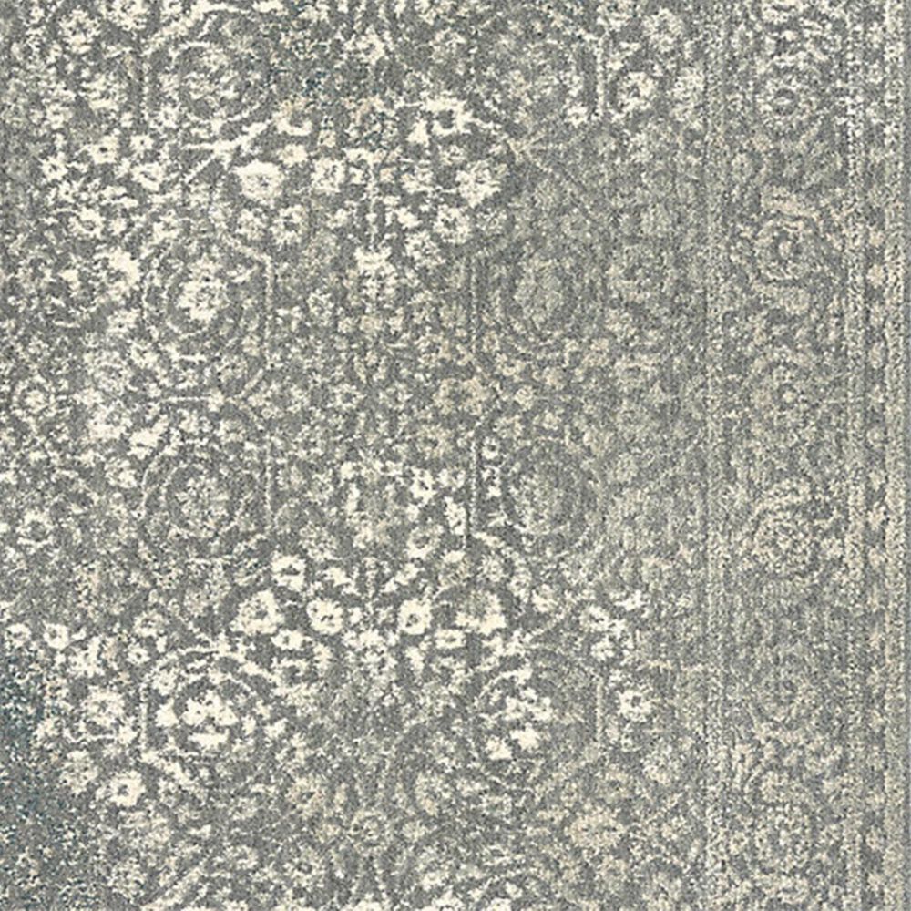 Karastan Euphoria Ayr 90643-90075 6&#39;6&quot; x 9&#39;6&quot; Willow Grey Area Rug, , large