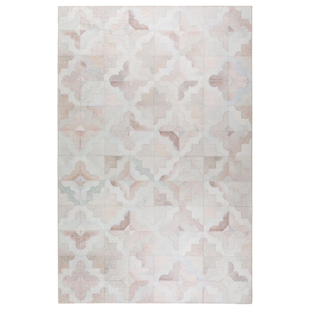 Dalyn Rug Company Durango SS8 6" Round Linen Indoor/Outdoor Area Rug, , large