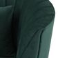 Tov Furniture Eva Velvet Sofa in Forest Green, , large