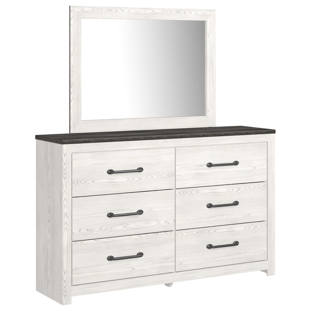 Ashley Gerridan 5-Piece Queen Bedroom Set in White and Gray, , large