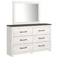 Ashley Gerridan 5-Piece Queen Bedroom Set in White and Gray, , large
