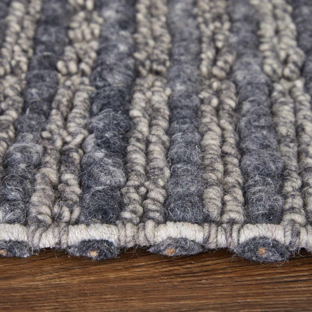 Feizy Rugs Herrick 8&#39; x 10&#39; Charcoal Area Rug, , large