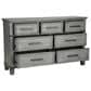 Ashley Russelyn 4 Piece Queen Bedroom Set in Gray, , large