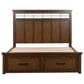 Ashley Taffenbrook 5-Piece King Storage Bedroom Set in Medium Brown and Black, , large