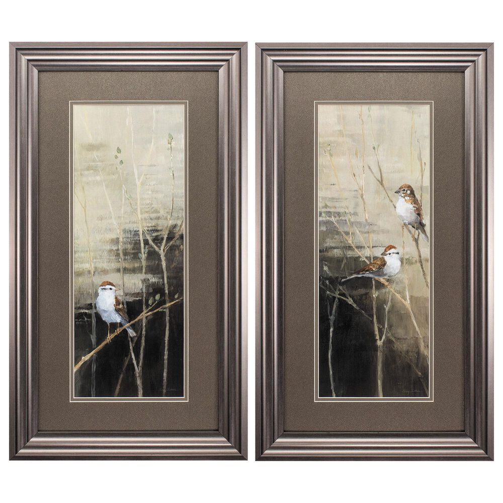 Propac Sparrows Dusk Wall Art in Neutral (Set of 2), , large