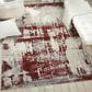 Nourison Maxell MAE14 5"3" x 7"3" Ivory and Red Area Rug, , large