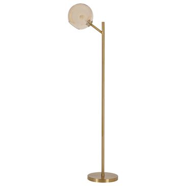 Signature Design by Ashley Abanson Metal Floor Lamp in Gold, , large