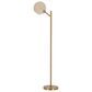Ashley Abanson Metal Floor Lamp in Gold, , large