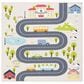 Safavieh Kids Playhouse 3"3" Square Beige and Green Rug, , large