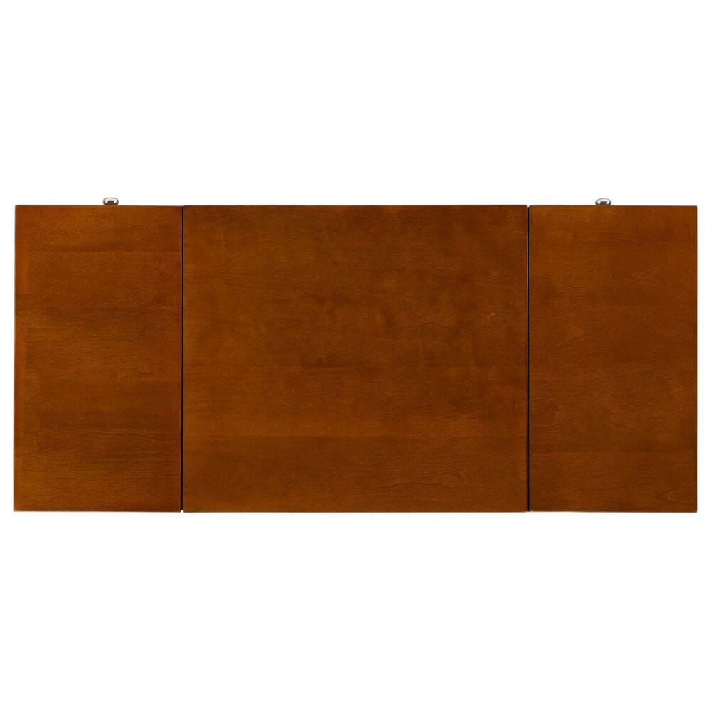 Linon Home Decor Viola Vanity with Stool in Walnut, , large