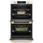 KitchenAid 30" Smart Double Wall Oven with Assisted Cook Cycles in Porcelain White, , large