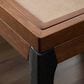 Four Hands District Eight Mahjong Table in Beige Felt, , large