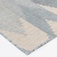 Central Oriental Melbourne Thistle 5" x 7" Lead and Tidepool Area Rug, , large