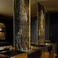 Cambria Luxury Golden Dragon 3cm Quartz Countertop in Black and Gold, , large