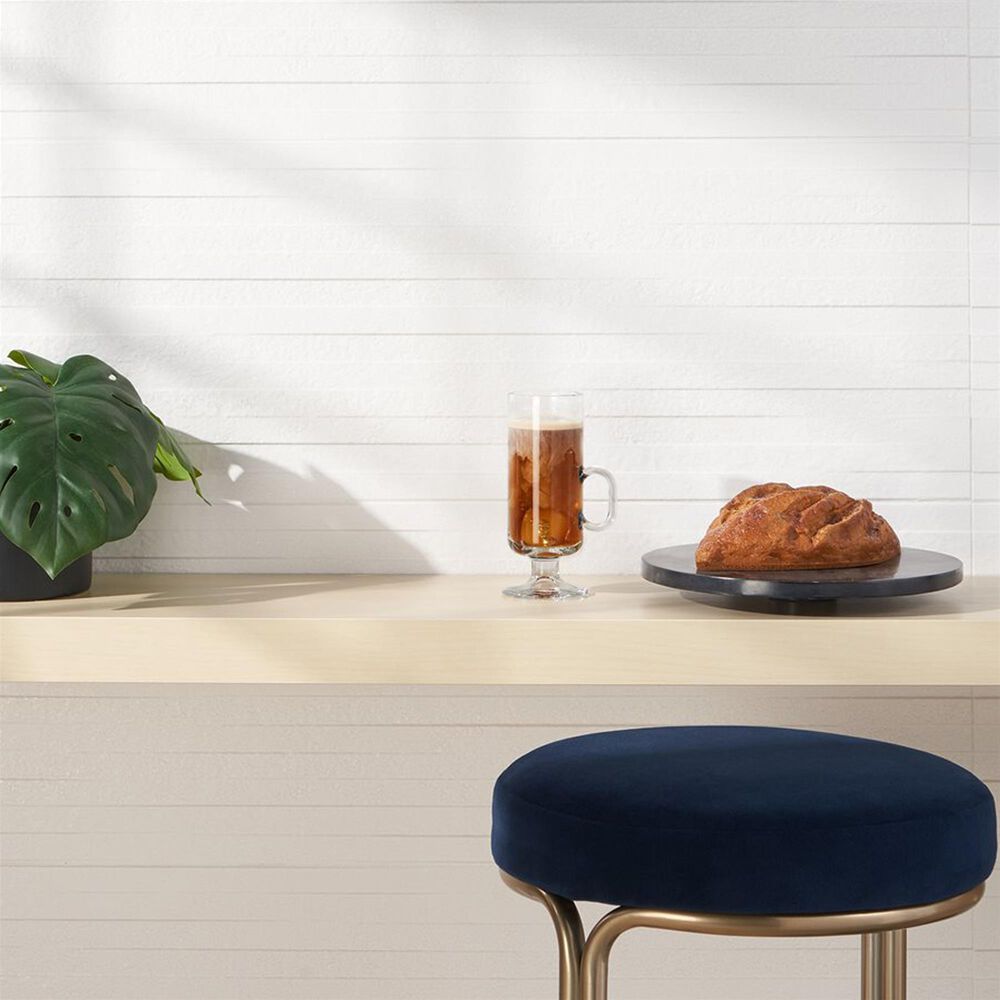 Soho Studio Accent Multistone White 12&quot; x 36&quot; Ceramic Tile, , large