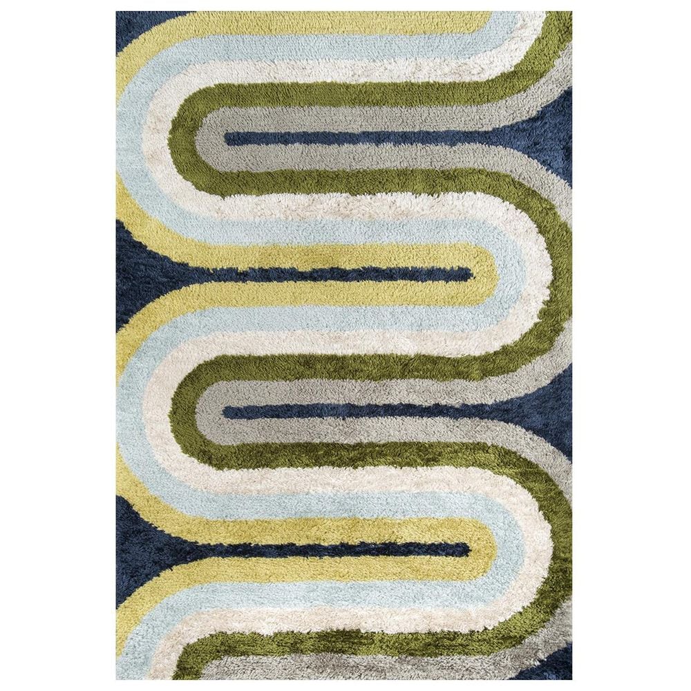 Novogratz Retro RET-2 7"6" x 9"6" Multicolor Area Rug, , large