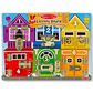 Melissa & Doug Latches Wooden Activity Board, , large