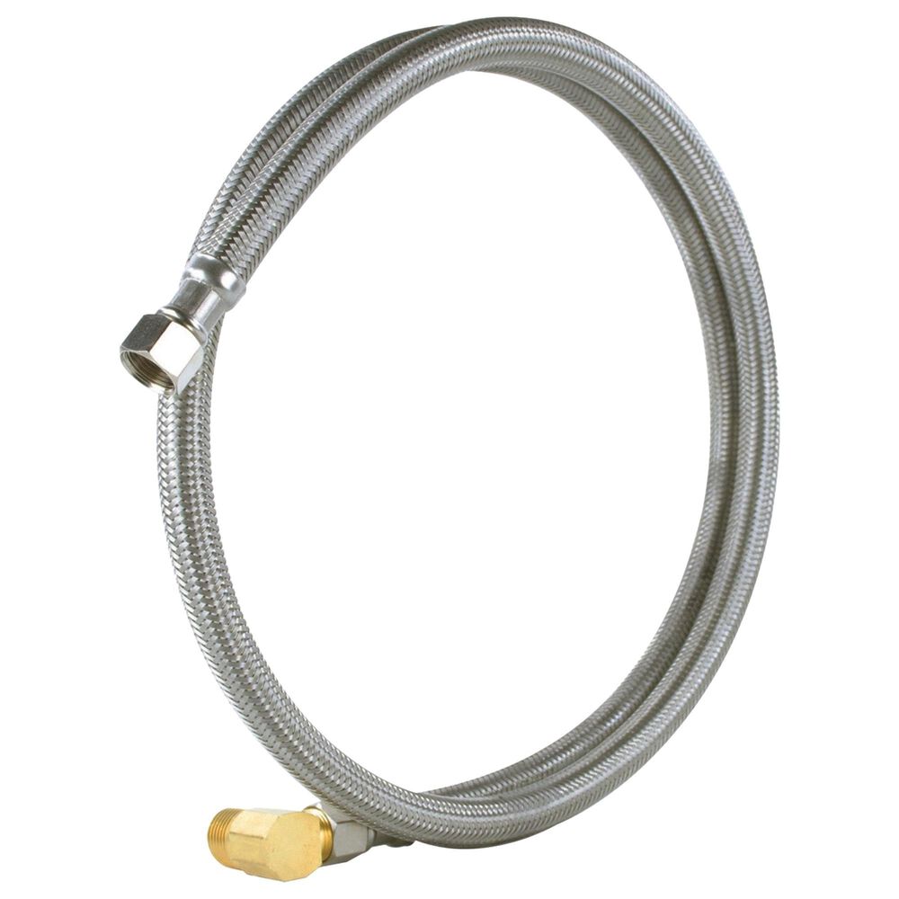 Petra Industries Inc Braided Stainless Steel Dishwasher Connector with Elbow, 8ft, , large