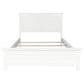 New Heritage Design Tamarack Full Panel Bed in White, , large