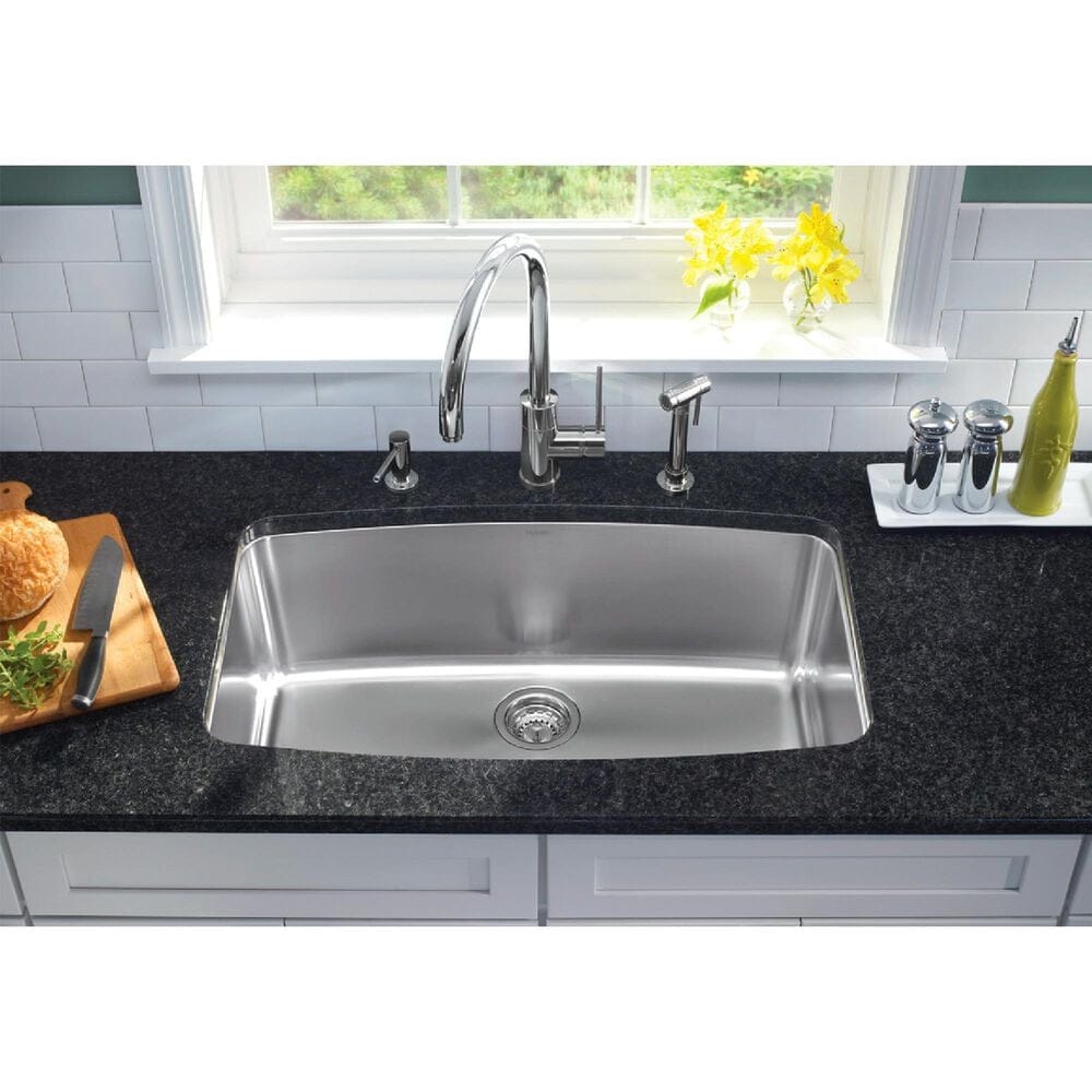 Blanco Performa 32&quot; Super Single Bowl Kitchen Sink in Satin Polished, , large