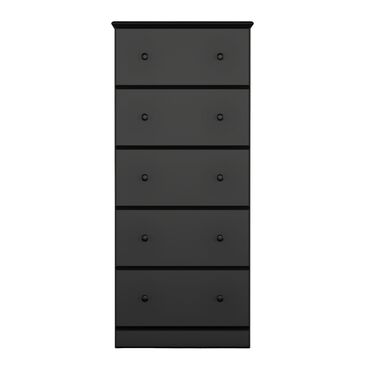 Lemoore Essential 5000 5 Drawer Chest in Black, , large