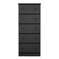 Lemoore Essential 5000 5 Drawer Chest in Black, , large