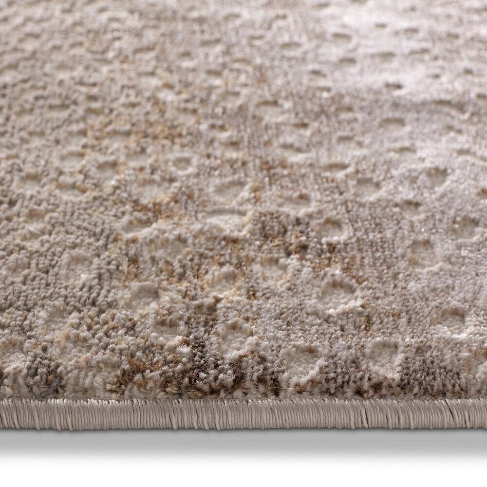 Jaipur Catalyst Axis Feather Gray and Moonbeam 3&#39;3&quot; x 12&#39; Runner, , large