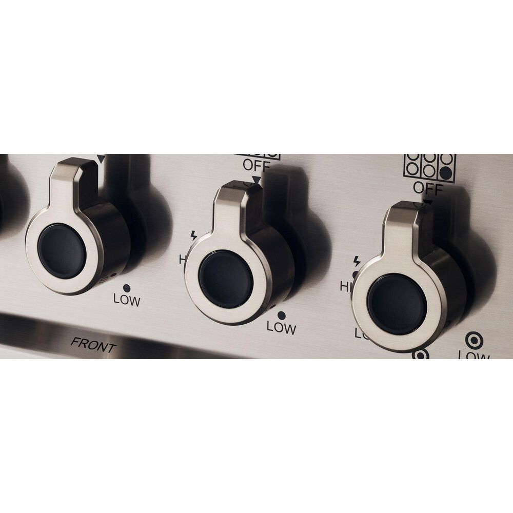 Bertazzoni 48" Dual Fuel Range with 6 Brass Burners and Griddle in Stainless Steel Shop NFM