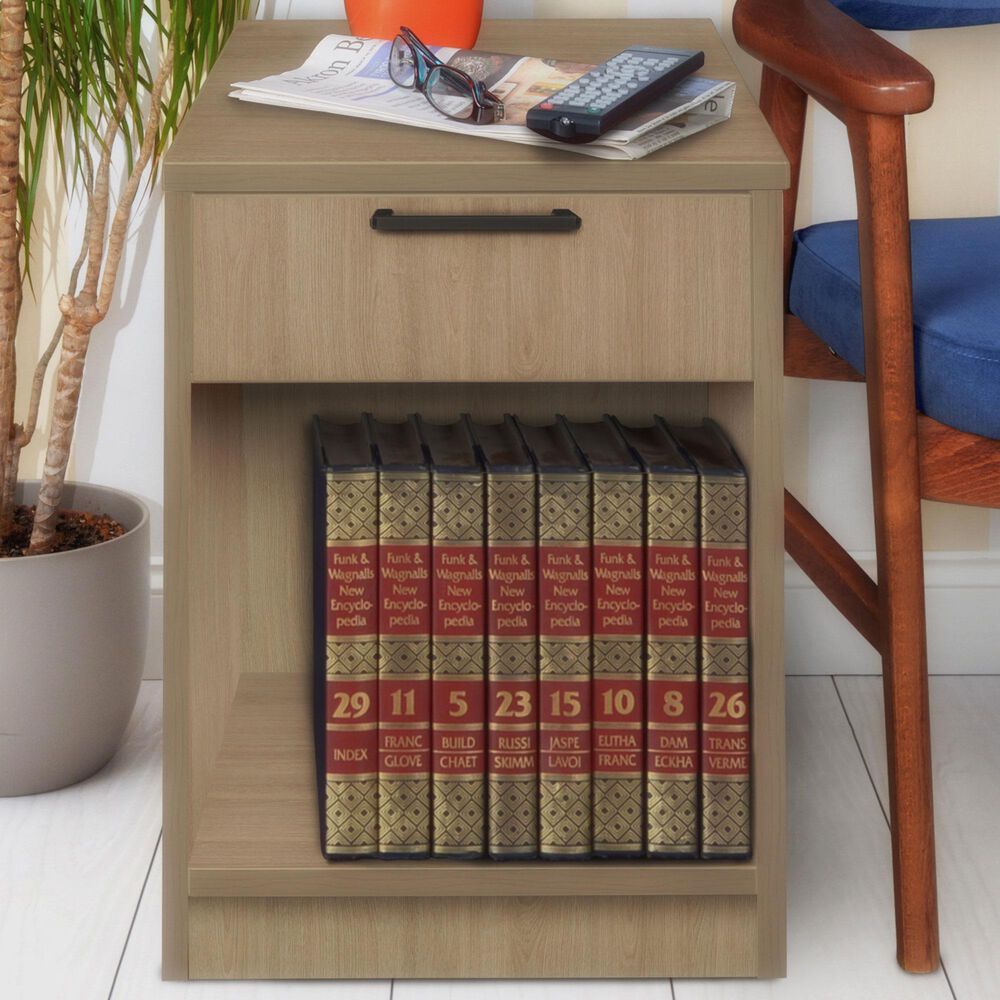 Regency Global Sourcing Legacy 1-Drawer Printer Stand in Noble Oak, , large