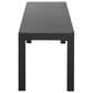 Linon Home Decor Holland Outdoor Bench in Black, , large