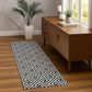 Dalyn Rug Company The Reserve TR5 Black 2"3" x 7"6" Indoor/Outdoor Runner, , large