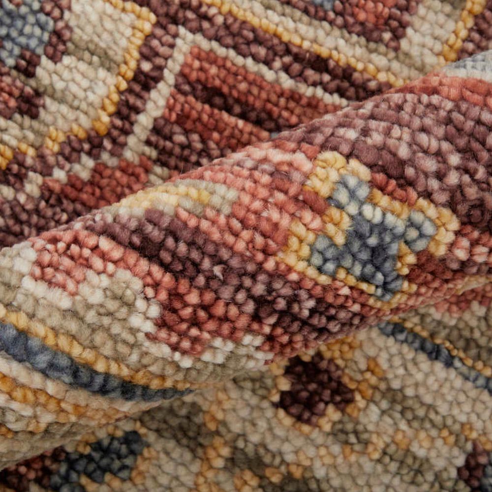 Feizy Fillmore 3&#39; x 5&#39; Rust and Beige Area Rug, , large