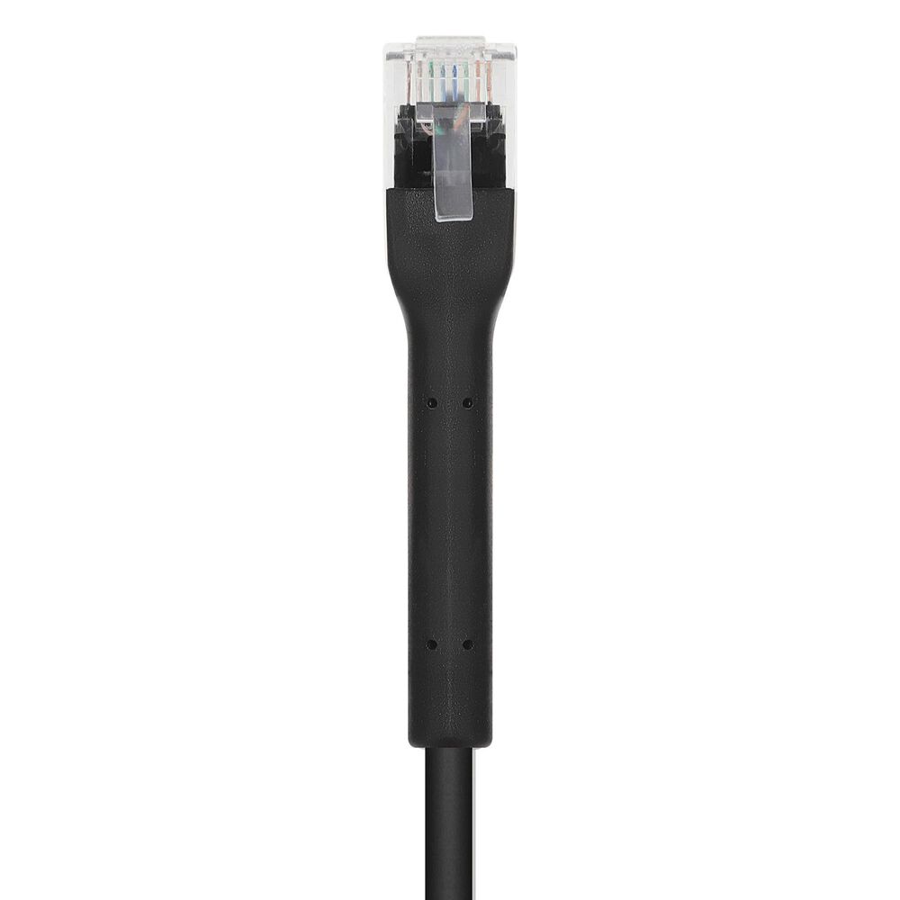 Manhattan Cat6 3' Stranded U/UTP FlexiBoot Slim Network Patch Cable in Black (Set of 10), , large