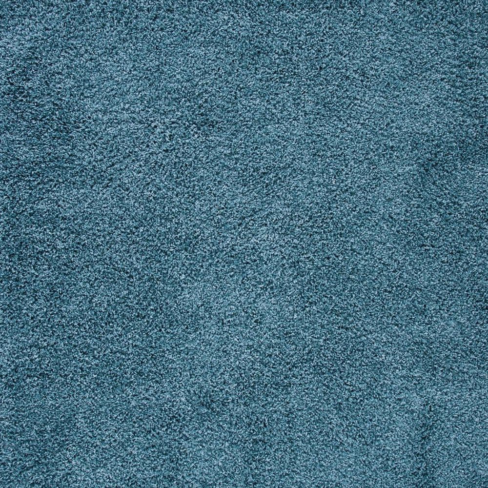 Safavieh Venus Shag 2&#39;7&quot; Square Blue Area Rug, , large