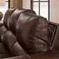 Ashley Alessandro Power Reclining Console Loveseat in Walnut, , large