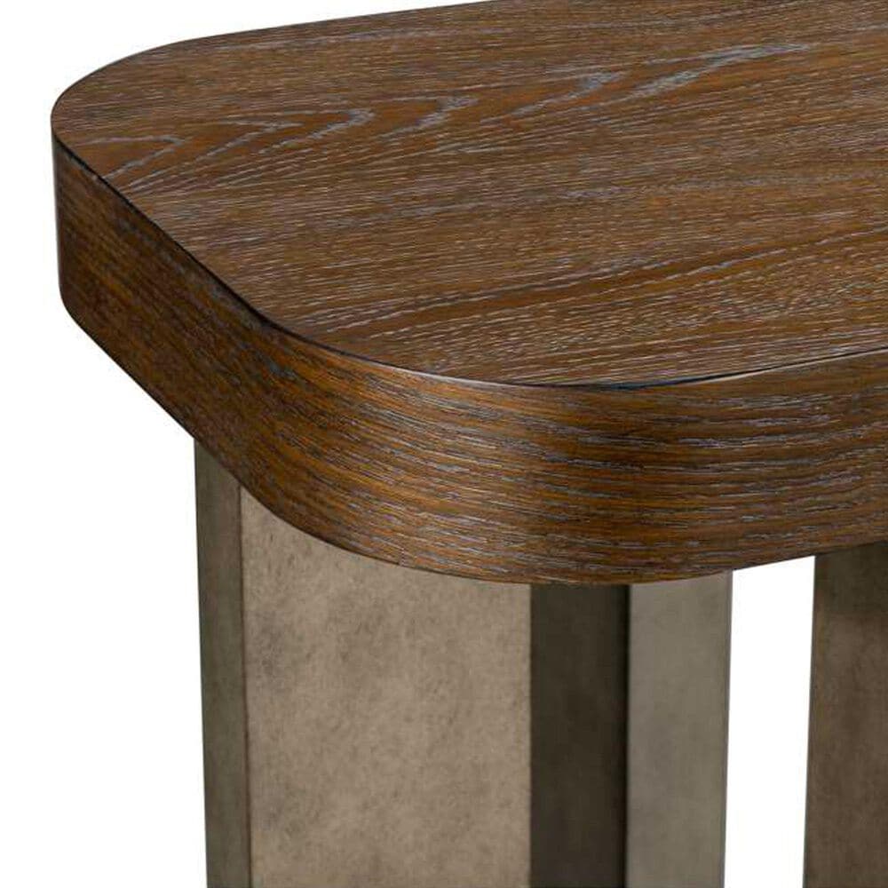 Bassett Mirror Company Nova Console Table in Charcoal Oak, , large