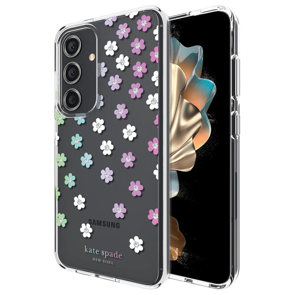 Kate Spade Protective Hardshell Case for Samsung Galaxy S24 Ultra in Scattered Flowers, , large