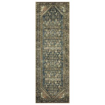 Magnolia Home Banks 2" x 5" Denim and Clay Runner, , large